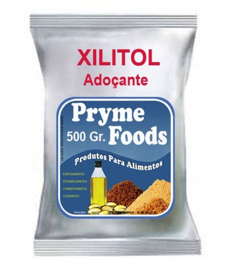 XILITOL  adoante natural 500 Gr. Materia prima produtos para alimentos