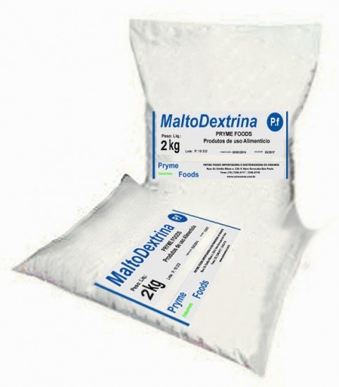 MALTODEXTRINA Pura 2Kg Suplemento Alimentar Materia Prima