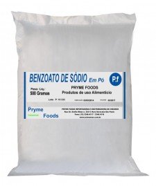 BENZOATO DE SODIO Po 500 Gramas Categoria Conservantes Produtos para alimentos