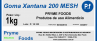 Goma Xantana 200 MESH 1 Kg Quilo Insumos Para Alimentos Fracionados por Quilos e Gramas