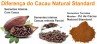 CACAU EM P NATURAL STANDARD 25KG, Po de Cacau natural standard 25 Quilos