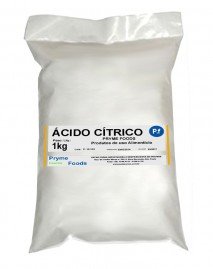 ACIDO CITRICO Anidro 1 Kg Quilo  produto para alimentos Materia Prima Alimentar