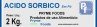 ACIDO SORBICO 2 Kg. quilo, Em po Granulado fino conservante alimentar Produtos para alimentos