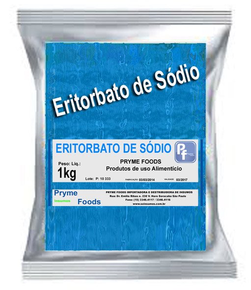 ERITORBATO DE SODIO 1 kg Produtos para alimentos