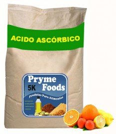ACIDO ASCORBICO EM PO 5K Materia prima Produtos para alimentos Vitamina C