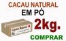 CACAU EM PO NATURAL 2Kg Po de Cacau Natural